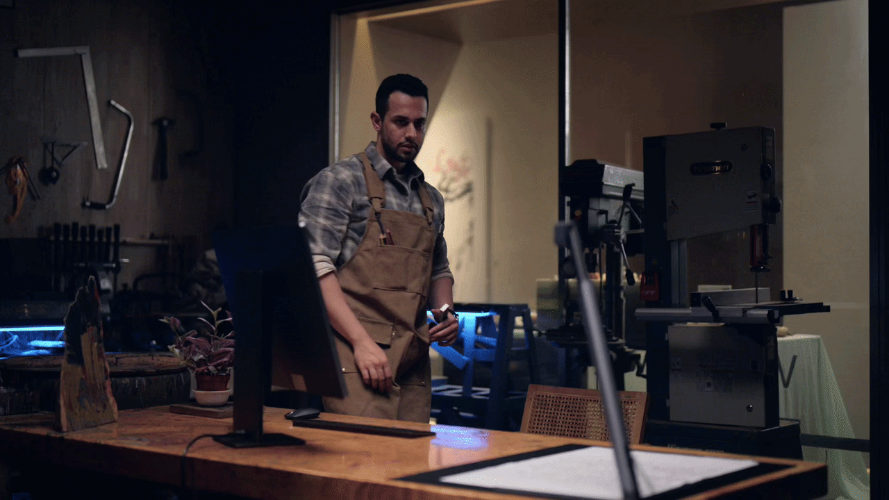 ScanMax 320 lighting control demonstration