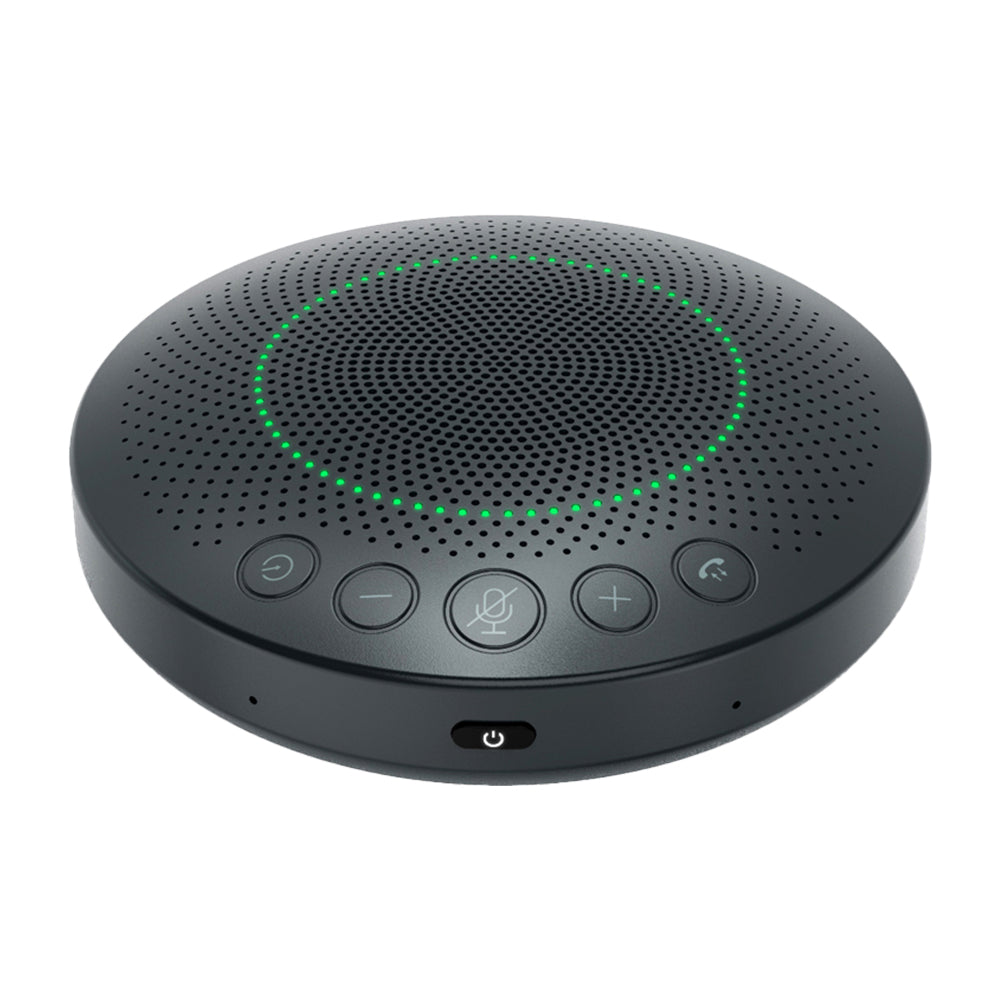 JOYUSING Bluetooth Speakerphone, 6 Mics, Enhanced Voice Pickup, Bluetooth 5, Conference USB Speakerphone 360° Pickup for Business Conference, Video Games, Remote Eduction