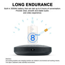 JOYUSING Bluetooth Speakerphone, 6 Mics, Enhanced Voice Pickup, Bluetooth 5, Conference USB Speakerphone 360° Pickup for Business Conference, Video Games, Remote Eduction