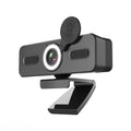 JOYUSING 2K QHD Webcam with Microphone and Speaker, USB PC Computer Web Camera with Ring Light, Privacy Cover, 120-Degree Angle, Plug and Play, Compatible with Zoom/Skype/Teams/Webex