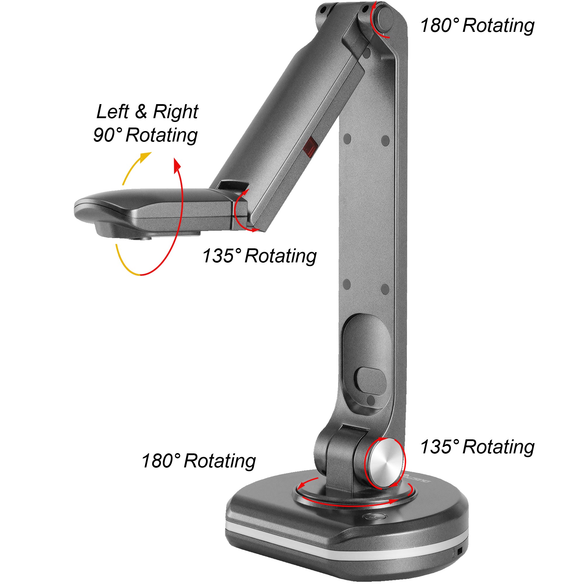 JOYUSING 8MP HD USB Document Camera for Teachers with Light, Mac, Windows, Chrome Compatible Excellent for Online Teaching, Distance Learning and Web Conferencing