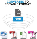 JOYUSING 18MP HD Professional Document Scanner with Auto-Flatten, Book Scanner Machine for Library Office Oline Leanring, Capture A3 A4, Multi-Language OCR, Convert to Word, PDF, Tiff, Excel